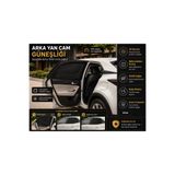 Suprast Hyundai i30 2007-2011 Model Uyumlu Oto Yan Cam Çorap Güneşlik Perde - 2'li Sinek & Güneş Engelleyici Esnek Araç Perdesi