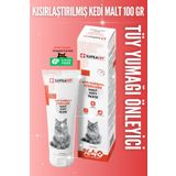 Supravet Anti-Hairball Malt Kedi Macunu 100gr (Tüy Yumağı Önleyici ve Tüy Sağlığı Destekleyici)