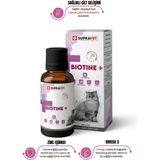 Supravet Biotine Damla 100 ml Kediler İçin Tüy Sağlığı Multivitamin +Zinc +B