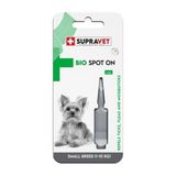 Supravet Küçük Irk Köpek Deri ve Tüy Bakım Dış Parazit Bitkisel Damla 1 ml - Beyaz