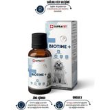 Supravet Plus +B For Dogs Biotine Damla 100 Ml + Zinc + Multi Vitamin ( Köpekler Için Damlası )