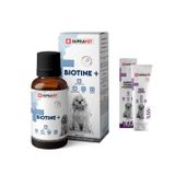 Supravet Plus +B For Köpek Biotine Damla 100 ML (Köpekler Için Tüy Sağlığı Damlası) + Yavru Köpekler için Vitamin Malt Macun 30 GR