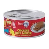 Supreme 85 gr Kıyılmış Tavuklu Biftekli Konserve Mama