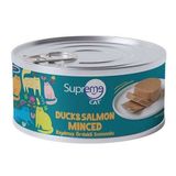 Supreme 85 gr Ördek Ve Somonlu Kıyılmış Kedi Yaş Maması