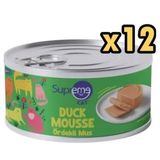 Supreme Cat 12x85 gr Ördekli Yaş Kedi Maması
