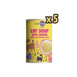 Supreme Cat 5x135 ML Tavuklu Kedi Çorbası