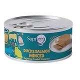 Supreme Cat 85 gr Kıyılmış Ördekli ve Somonlu Yetişkin Konserve Kedi Maması