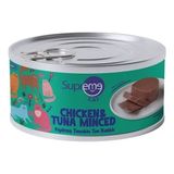 Supreme Cat 85 gr Kıyılmış Tavuklu ve Ton Balıklı Yetişkin Konserve Kedi Maması