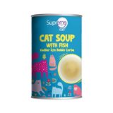 Supreme Cat Kedi Çorbası Balıklı, İştah Açıcı Sıvı Kedi Maması 135 ml x 12