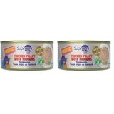 Supreme Cat Purrfect Tiftiklenmiş Tavuk Göğsü ve Karidesli Konserve Kedi Maması 70 gr (2 paketi)