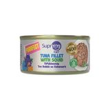 Supreme Cat Purrfect Tiftiklenmiş Ton Balıklı & Kalamarlı Konserve Kedi Maması, Yüksek Proteinli 70 gr