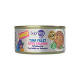 Supreme Cat Purrfect Tiftiklenmiş Ton Balıklı & Somonlu Konserve Kedi Maması 70 gr Tahılsız Yaş Kedi Maması