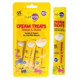 Supreme Cat Tavuklu & Peynirli Sıvı Kedi Ödül Maması 4 x 14 gr