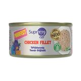 Supreme Cat Tiftiklenmiş Tavuk Göğüslü Yetişkin 70 gr Konserve Kedi Maması