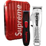 Supreme Combo Set Tıraş Makinesi Seti Özel Çantalı - Kırmızı - Siyah