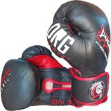 Supreme Deri Kick Boks Muay Thai ve Eldiveni Siyah 16 Oz - Standart - Çok Renkli