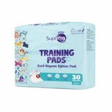 Supreme Dog Köpek Tuvalet Pedi, Sızdırmaz, Yavru, Hasta ve Yaşlı Köpekler İçin Evcil Hayvan Eğitim Pedi 60 X 90 CM 30'LU