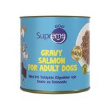 Supreme Dog Mini Irk Yetişkin Köpekler için Soslu ve Somonlu Konserve Yaş Mama Yüksek Proteinli 200 gr
