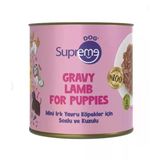 Supreme Dog Sos İçinde Kuzulu Mini Irk Yavru Köpek Konservesi 200 Gr X 12 Adet
