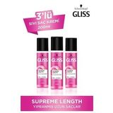 Supreme Length Sıvı Saç Kremi 200 Ml X 3 Adet