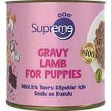 Supreme Soslu ve Kuzulu Küçük Irk Yavru Köpek Konserve Maması 200GR
