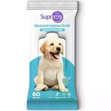 SUPREME Supreme Hypoalergenic Köpek Temizleme Mendili 60adet