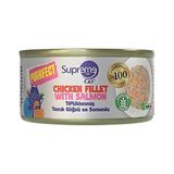 Supreme Tiftiklenmiş Tavuk Göğüsü Ve Somonlu 70 gr Kedi Maması