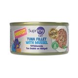 Supreme Tiftiklenmiş Ton Balıklı ve Midyeli 70 gr Kedi Maması