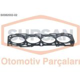 Supsan S0082002-02 S0082002-2 Silindir Kapak Contası 2 Delık Doblo 1.9d Mls