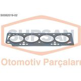 Supsan S0082019-02 S0082019-2 Silindir Kapak Contası 2 Delık R19 Clıo Iı Kangoo Megane 1.9d F8Q Uyumlu Yeni Model Saçlı