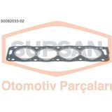 Supsan S0082033-02 S0082033-2 Silindir Kapak Contası 2 Delık Partner 1.9d Xud9 1.8d Xud7 Saçlı Klıngrit