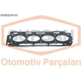 Supsan S0082034-03 S0082034-3 Silindir Kapak Contası 1 Delık 206 207 307 Bipper / C1 C2 C3 Nemo / Fiesta Fusion