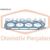 Supsan S0082035-02 S0082035-2 Silindir Kapak Contası 3 Delık 307 308 407 Partner / C3 C4 C5 Berlingo / Cmax Fies