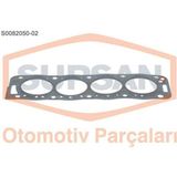 Supsan S0082050-02 S0082050-2 Silindir Kapak Contası 2 Delık Partner 1.9d Xud9 1.8d Xud7 Saçlı Klıngrit