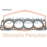 Supsan S0082050-05 S0082050-5 Silindir Kapak Contası 5 Çentık Partner 1.9d Xud9 1.8d Xud7 Saçlı Klıngrit