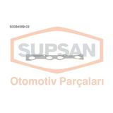 SUPSAN S0084089-2 Manifold Contası Logan 1.4 8V K7J 1.6 8V K7M Eng 750 710 Paslanmaz Çelık