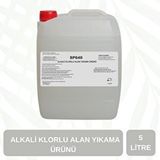 Supta 5 lt Profesyonel Alkali Klorlu Köpüklü Alan Yıkama Maddesi