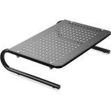 suptek Monitör Standı Yükseltici, Dizüstü Bilgisayar, Bilgisayar, Yazıcı ve Tüm Düz Ekranlar için Metal Ekran Yükseltici Standı, Havalandırmalı Platformlu PC Standı ve Ekstra Altta Depolama, 20 KG'ye