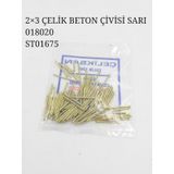 Süpürgelik Çivisi Çelik Çivi 2x30 Beton Çivisi 100 Lü Paket