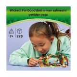 Şura Ticaret Wicked Elphaba’nın Sığınağı 75687-7 Yaş ve Üzeri Kız ve Erkek Çocuklar Için Inşa Edilebilen Sığınak, 2 Mini Bebek ve 2 Orman Hayvanı Figürü Içeren Yaratıcı Oyuncak Yapım Seti (228 Parça) - Option-1