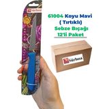 Sürbısa 61004LZ 12 Adet Koyu Mavi Sebze Bıçağı