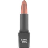 Süre Kalıcı Yoğun Renk Veren Nemlendirici Parlak Ruj - Glossy Lipstick 302 Nude