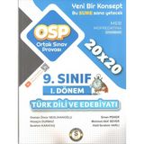 Sure Yayınları Süre Yayınları 9. Sınıf 1. Dönem Türk Dili ve Edebiyatı Ortak Sınav Provası 20X20 Deneme