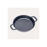 Sürel 20 cm Yuvarlak Düz Sahan Mat Siyah, 23-41-915-105-2013