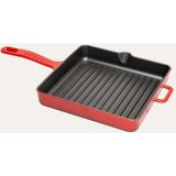 Surel 30X30 Dokum Kizartma Tavasi Kirmizi