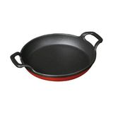 Surel 6117 Demır Dokum Yuvarlak Sahan 16 Cm Kırmızı