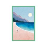 Surf Beach – Doğa ve Deniz Temalı Dekoratif Hediye Not Kartı & Kartpostal 10x15 cm