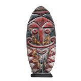 Surf Face, Bali El Yapımı Ahşap Sörf Heykeli