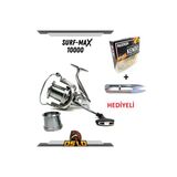Surf Max 10000 Surf Misina Sarılı Olta Makinesi (Yedek Kafalı)