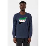 Suriye Yeni Bayrak İndigo Erkek 2İp Sweatshirt